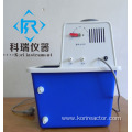 laboratory reactor with jacket reactor for heating cooling